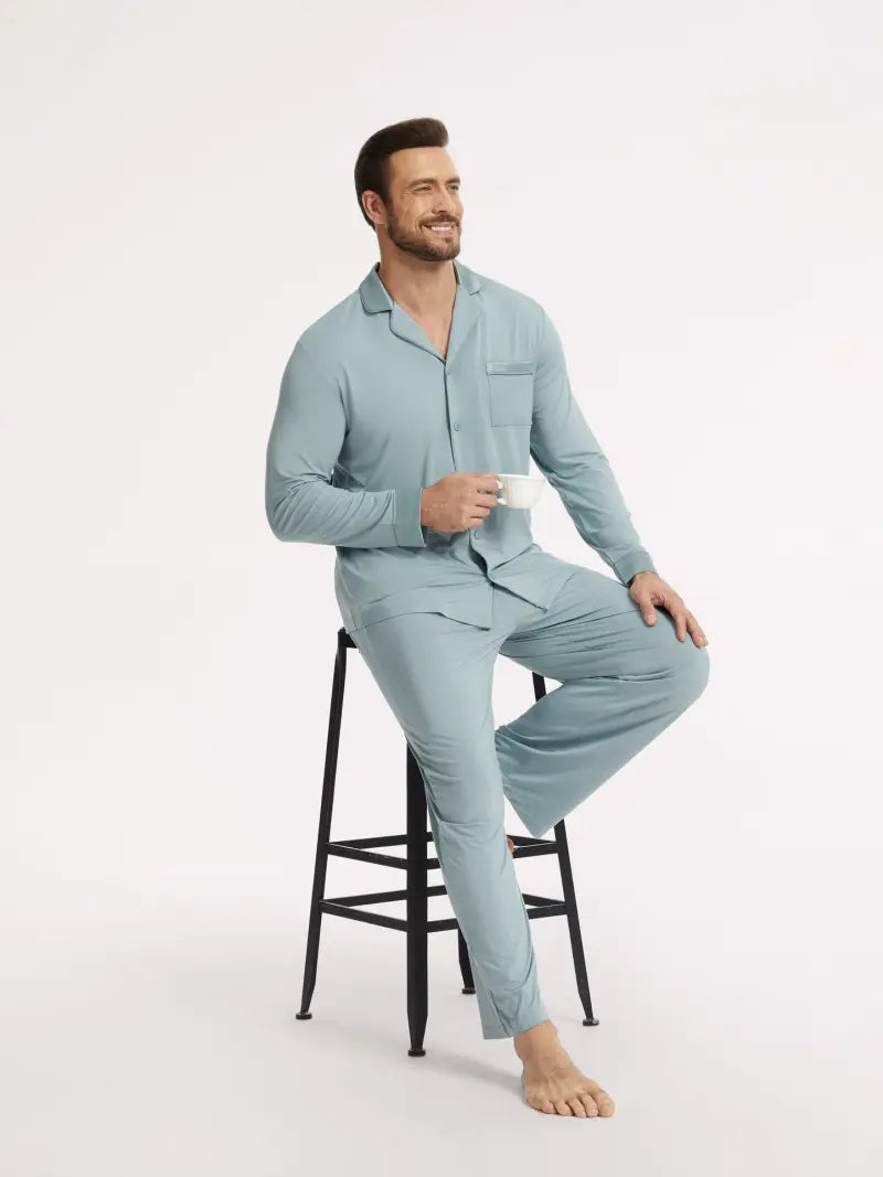 Bulk Modal Pajama Sets for Men – Wholesale Sleepwear Supplier