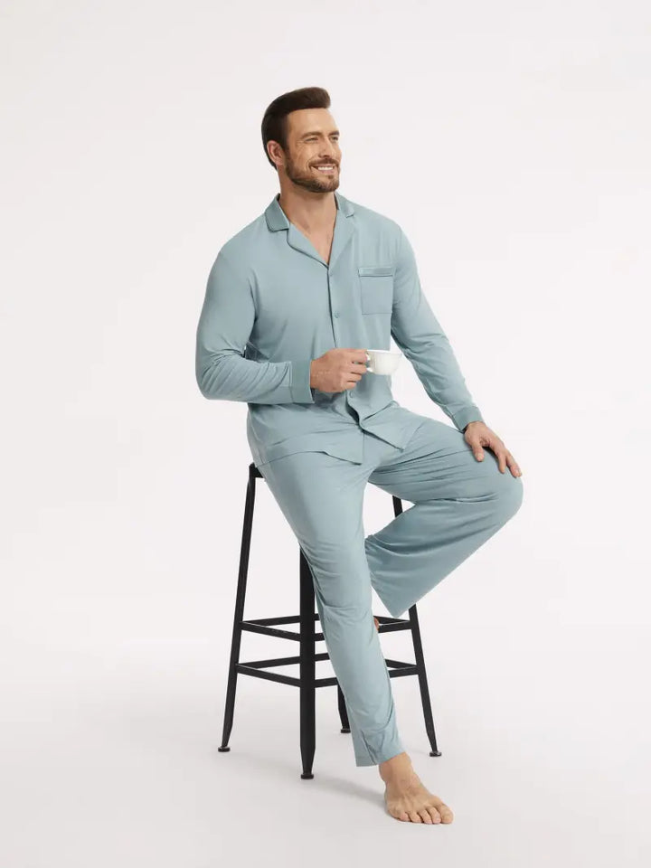 Bulk Modal Pajama Sets for Men – Wholesale Sleepwear Supplier