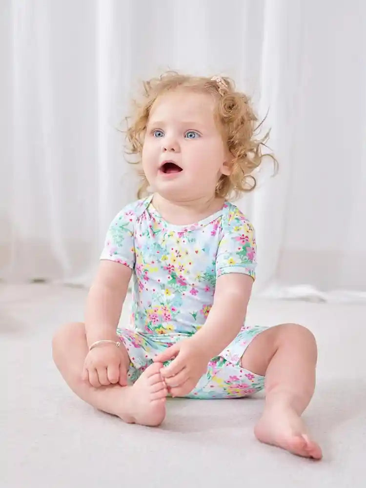 Snap Button Infant Romper Wholesale | Bamboo Supplier Manufacturer