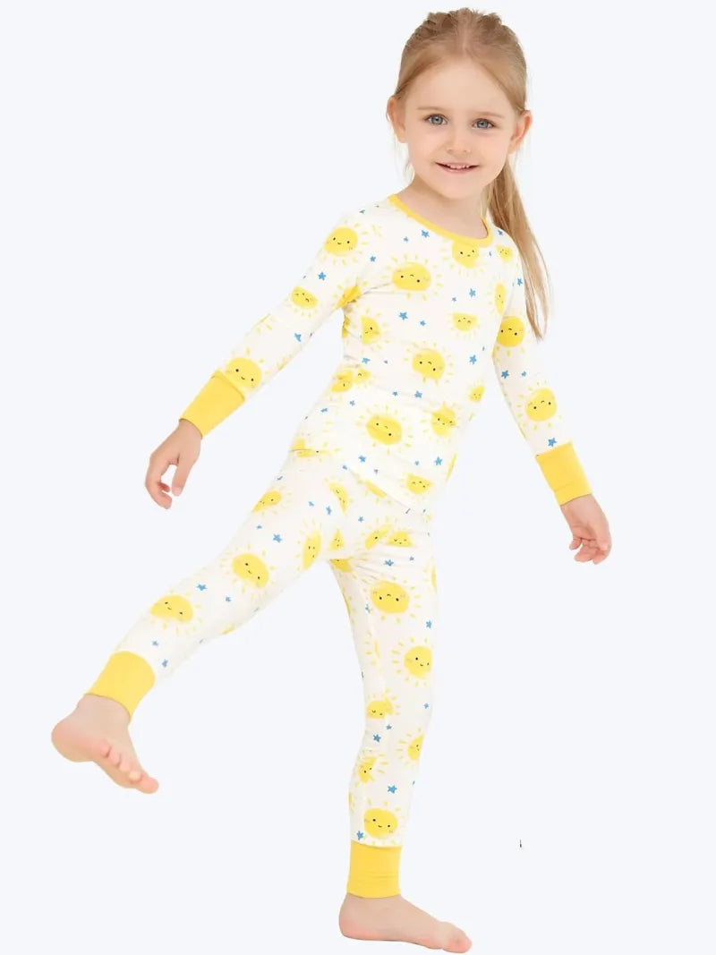 Children Pj Manufacturing Custom Bamboo Kids Pajama Sets