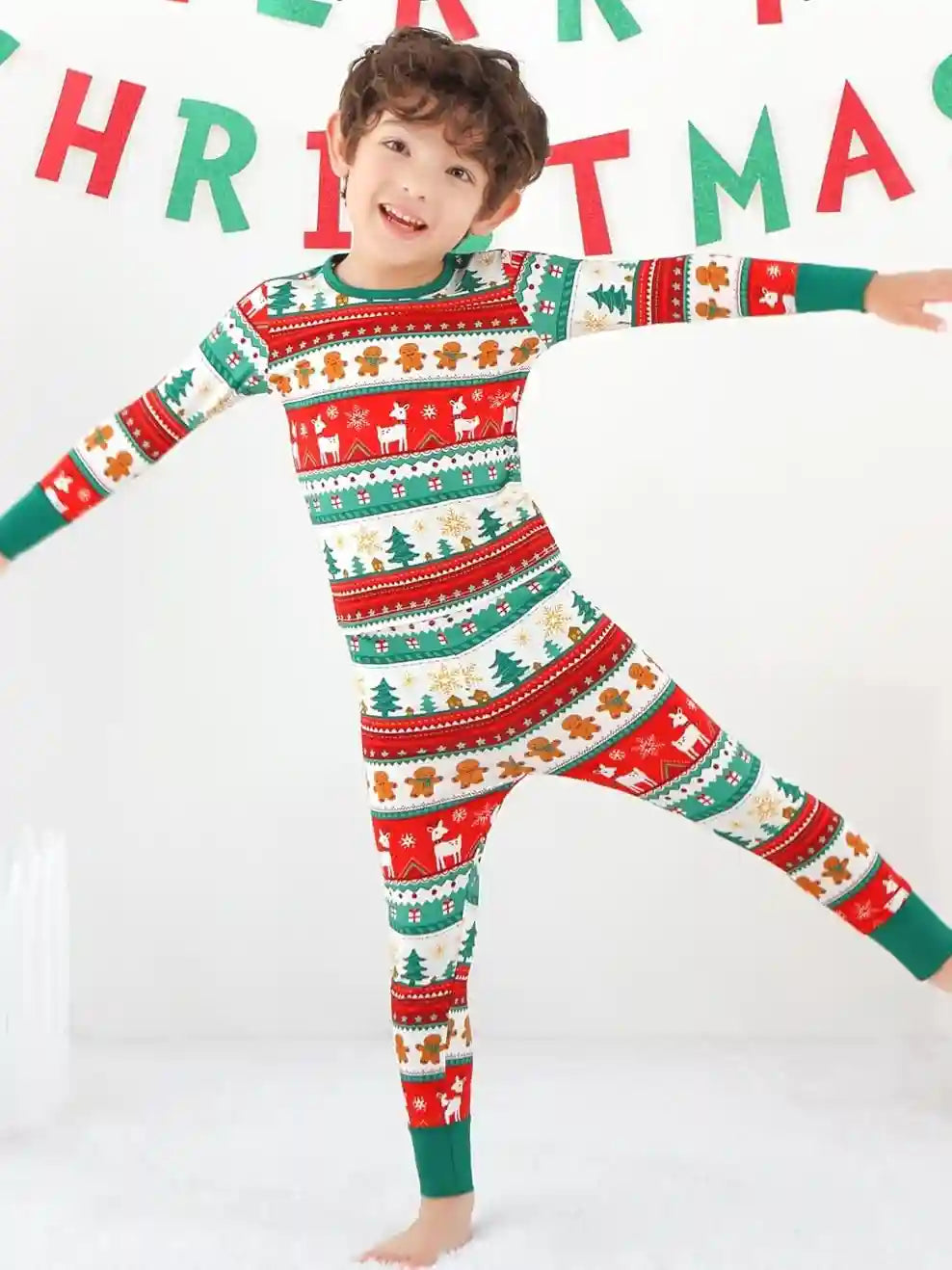 Wholesale Children Christmas Pajamas Kids Sleepwear Supplier