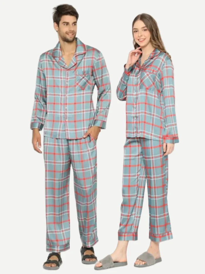 Plaid Pajamas Sets Wholesale