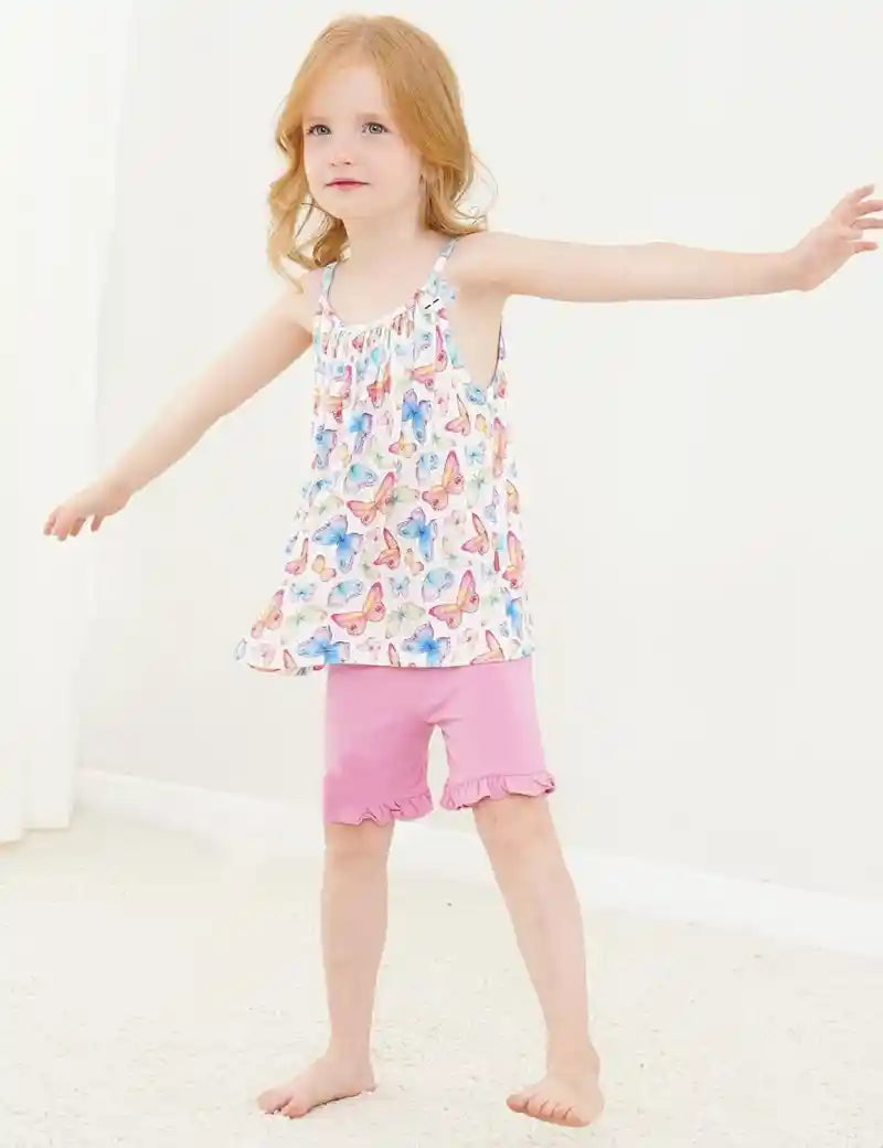 Wholesale Eco-friendly Bamboo Kids Pajama Set