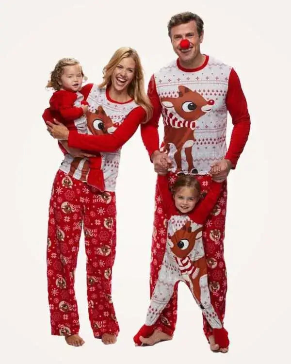 Family Matching Christmas Bamboo Pajama Loungewear Wholesale