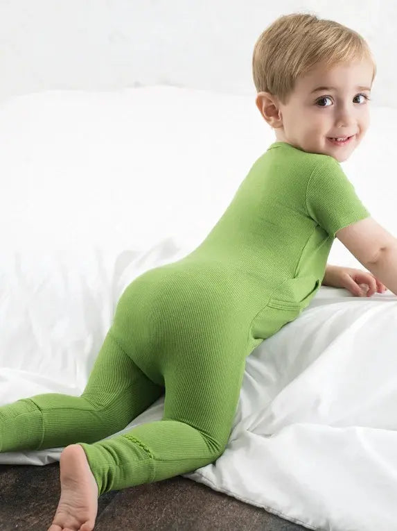 Bamboo Baby Romper Front Opening – Bulk Newborn Clothing Factory