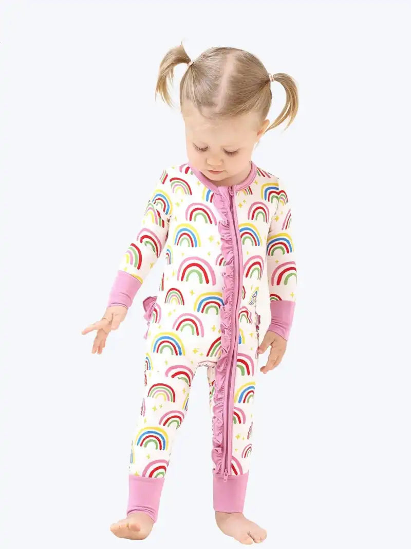 Infant Romper Bulk Rainbow Baby Clothing Manufacturing 