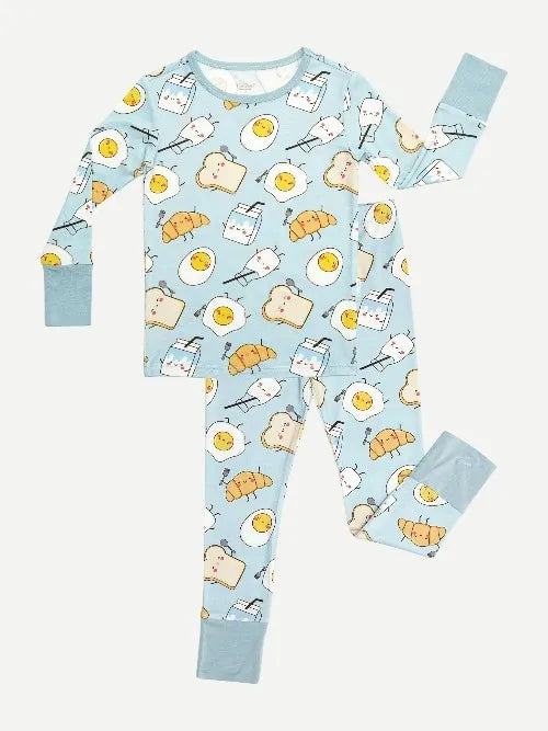 Kids Pajamas Wholesale Bamboo Viscose Sleep Pjs Set