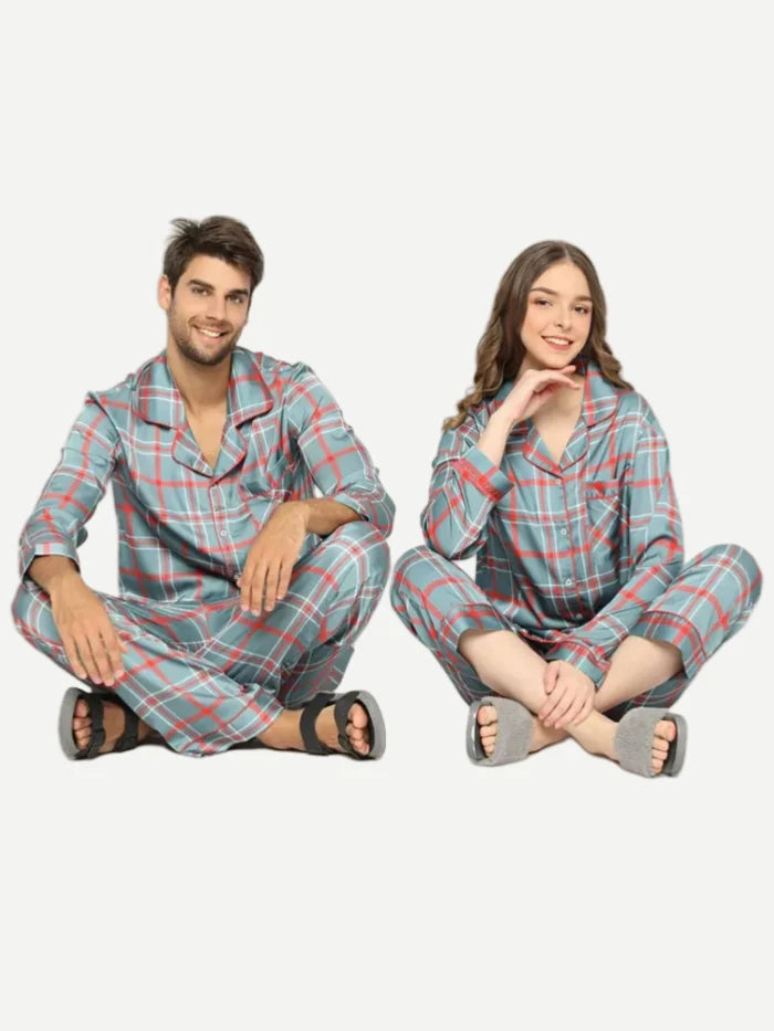 Plaid Pajamas Sets Wholesale