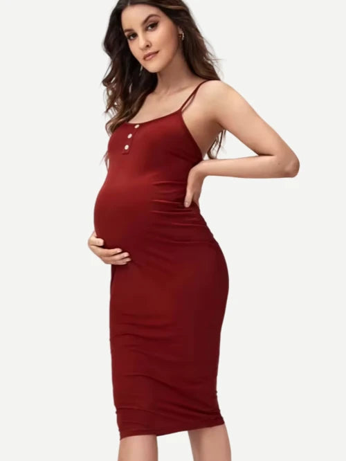 Wholesale Pregnancy Gowns Cotton Maternity Clothes Dresses