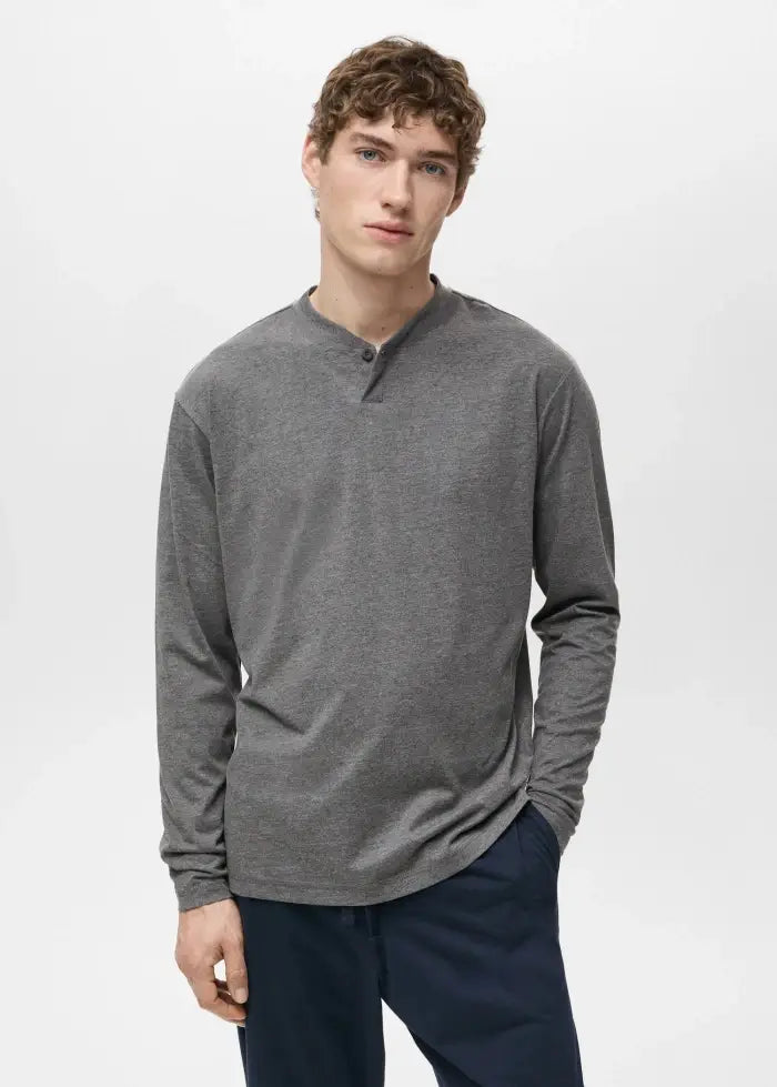 Bulk Men Lounge Sets Cotton Pyjamas Wholesale Supplier