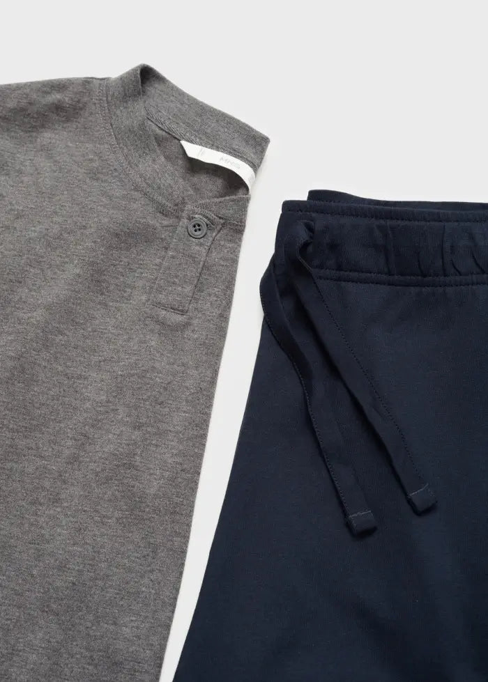 Bulk men lounge sets made from cotton