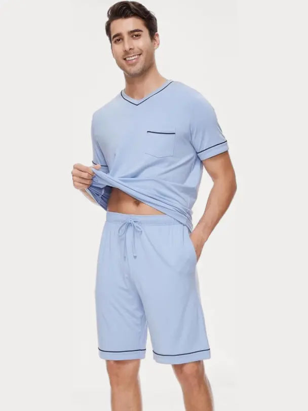 Private label men pajama sets supplier