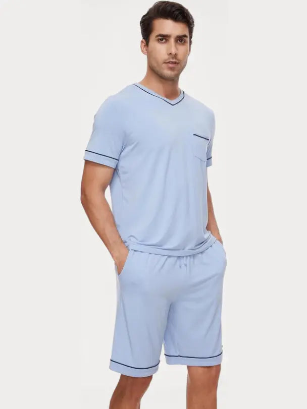 custom men bamboo nightwear private label supplier