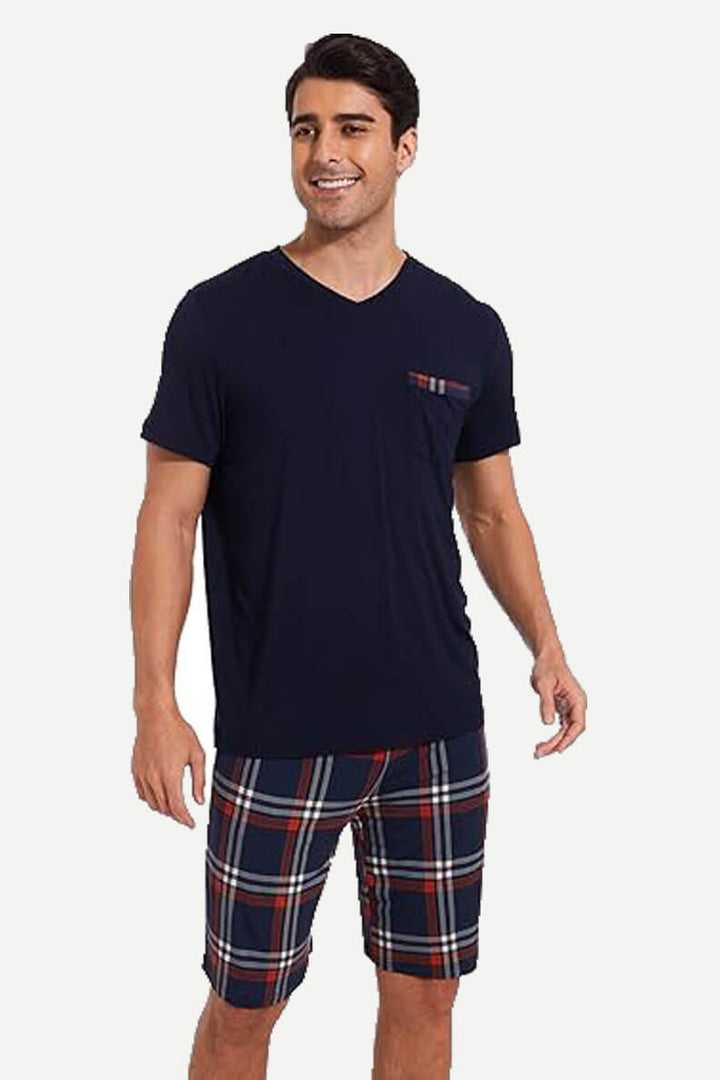 wholesale men bamboo short pajamas