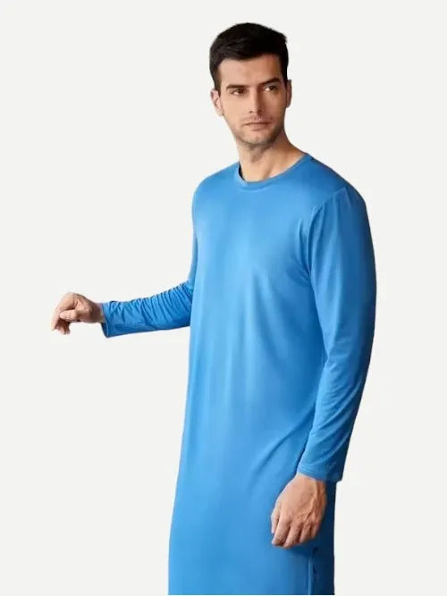 Bulk Buy Modal Sleep Nightgown Custom Bamboo Night Dress For Men