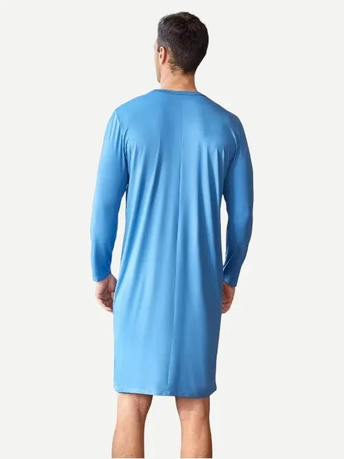 Bulk Buy Modal Sleep Nightgown Custom Bamboo Night Dress For Men