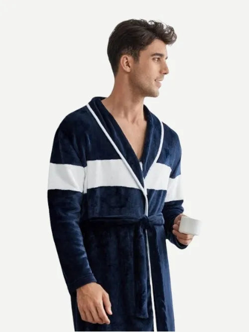 Flannel Cotton Custom Robe Company Mens Robe