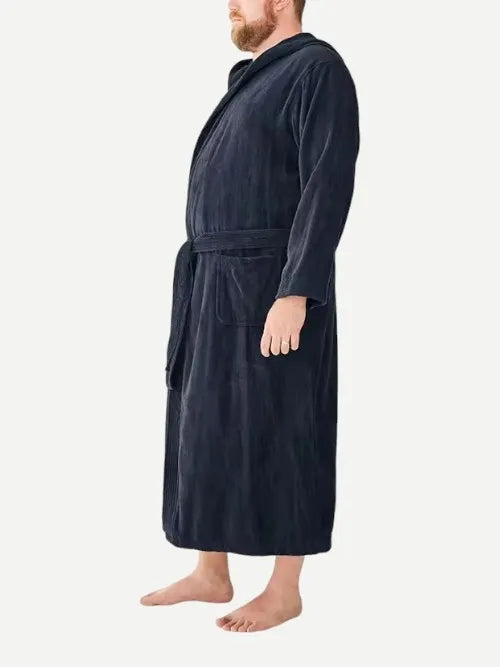 Terry Plush Robe Robe Bulk Orders | Custom Plush Cotton Hooded Terry Robes Wholesale