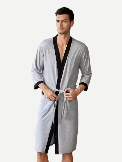 Wholesale Custom Bamboo Bath Robes For Mens