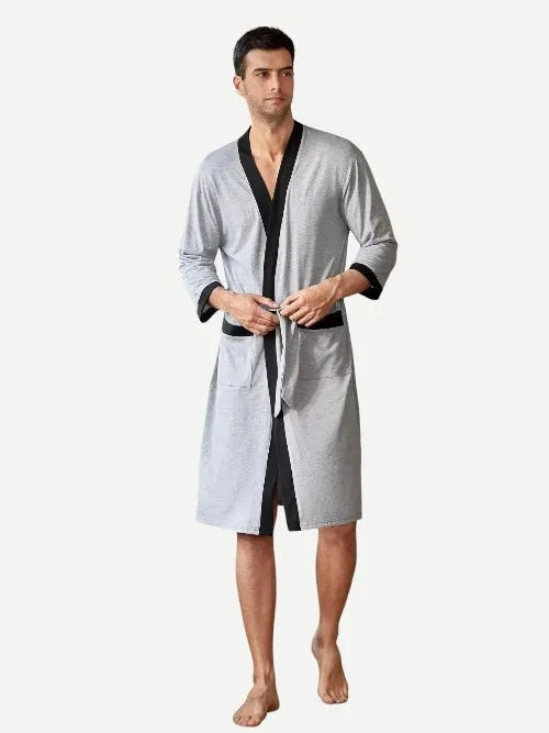 Wholesale Custom Bamboo Bath Robes For Mens