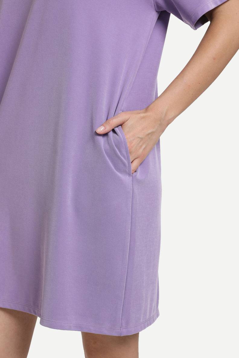 Short Sleeves Modal Nightgown Sleepwear Supplier -2311740069