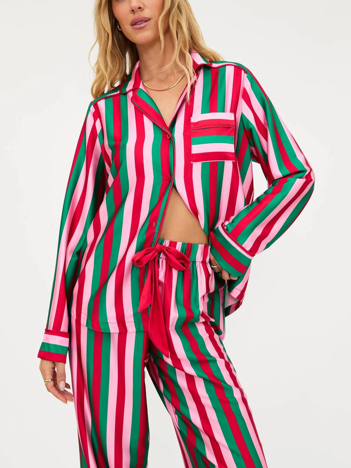 oft luxury striped pajamas
Quality-focused striped sleepwear production