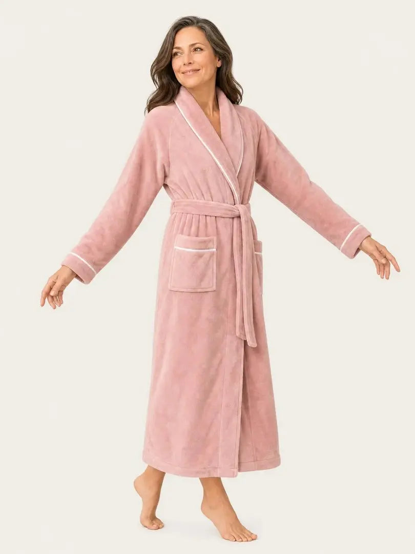 Plush Long Bathrobe Wholesale Manufacturer