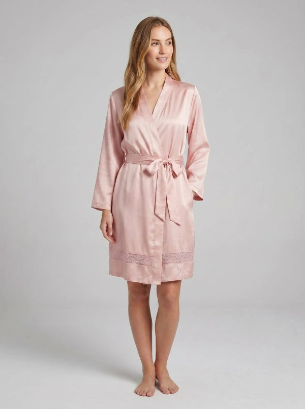 Custom silk robe wholesale manufacturer