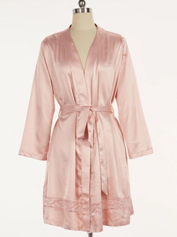 women's silk robe factory direct vendor