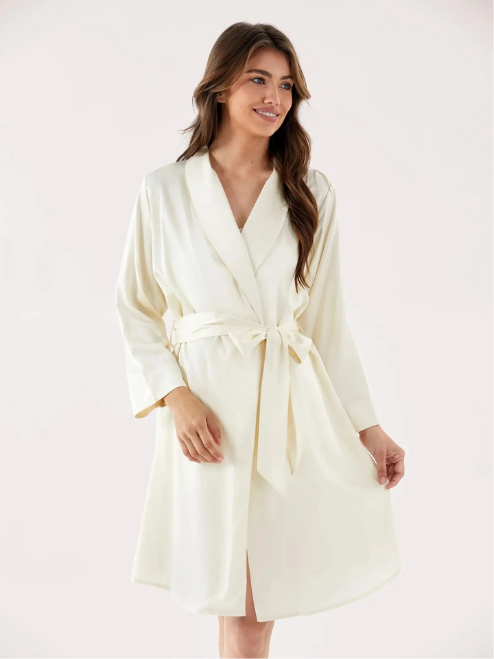 Robe Wholesale Factory Bamboo Silk Lounge Robes