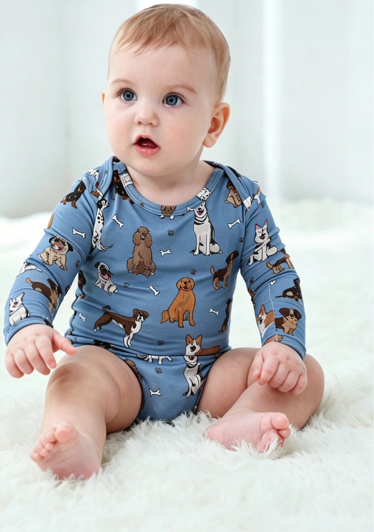 Bamboo Boy Romper