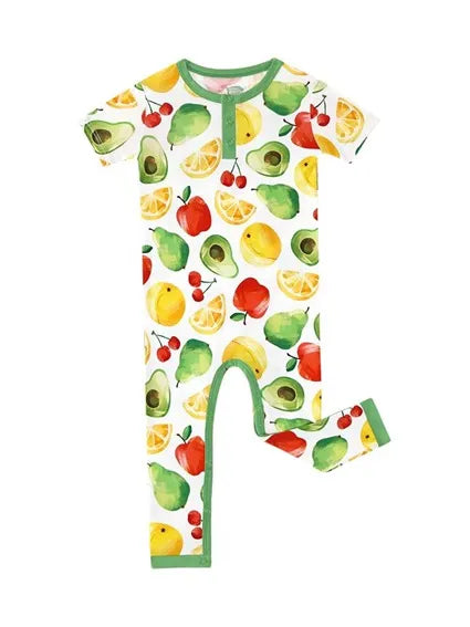 Fruit Pattern Bamboo Baby Romper Sleep Wear Manufacturer