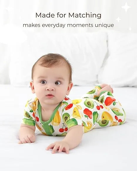 Fruit Pattern Bamboo Baby Romper Sleep Wear Manufacturer