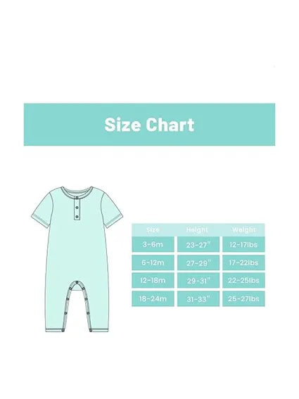 Newborn Unisex Sleepers Short Sleeve Jumpsuits Infant Cloth Wholesale