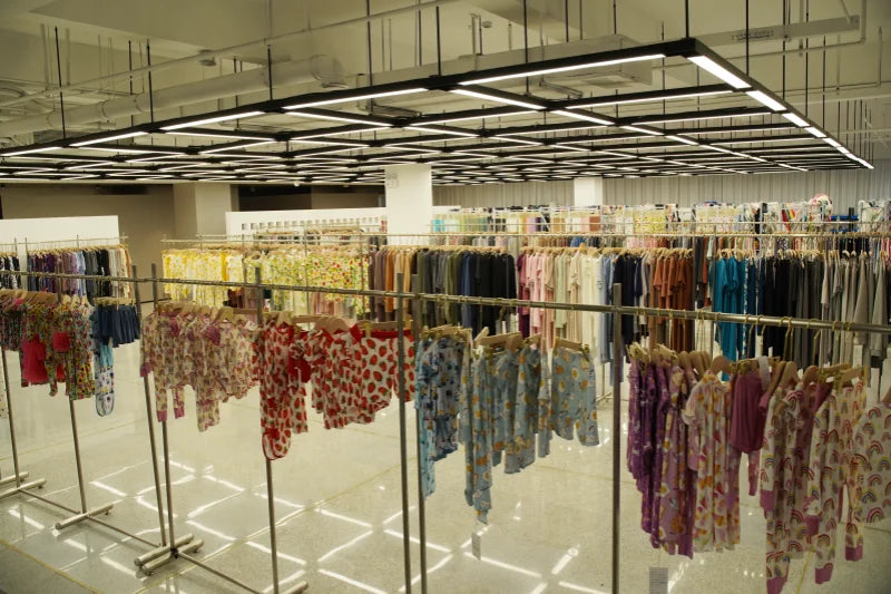 pajama sample showroom