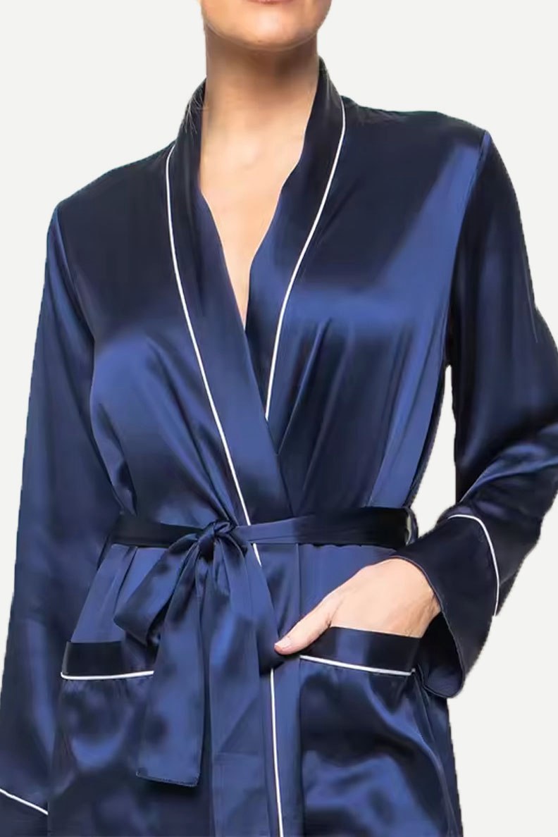 Wholesale Silk Robes Luxury Bathrobe For Women