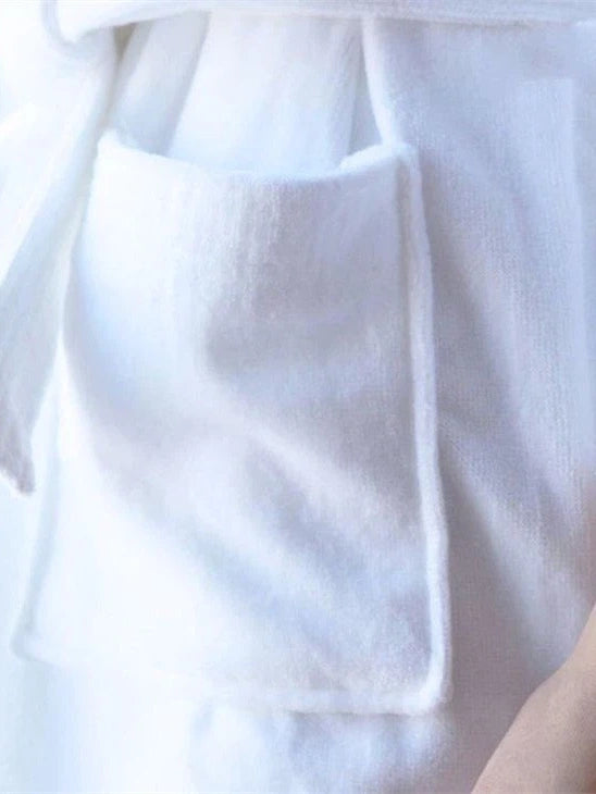 bulk wholesale men bathrobes packaging for hotels