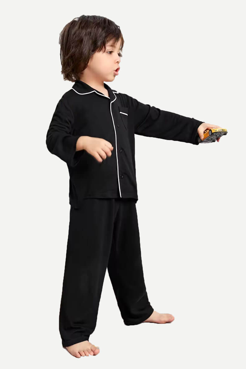 Bulk Buy Kids Sleepwear Custom Two Pieces Classical Pajamas