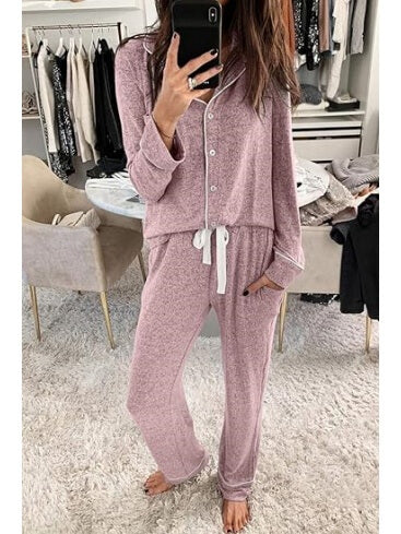 Bulk Wholesale Women's Pajama Sets Long Sleeve Vendor