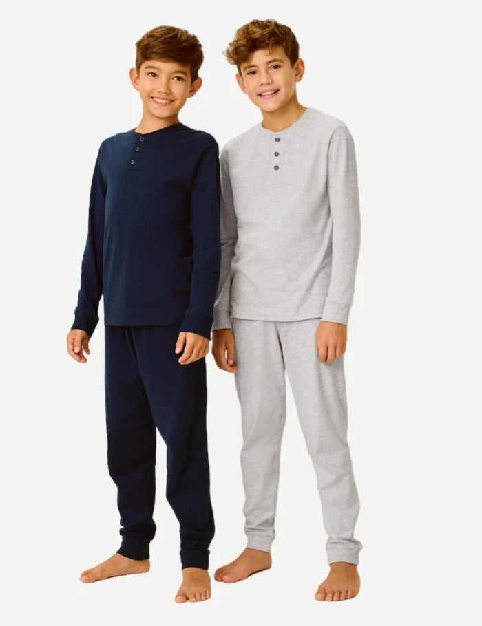 Kids bamboo pyjama set wholesale children homewear