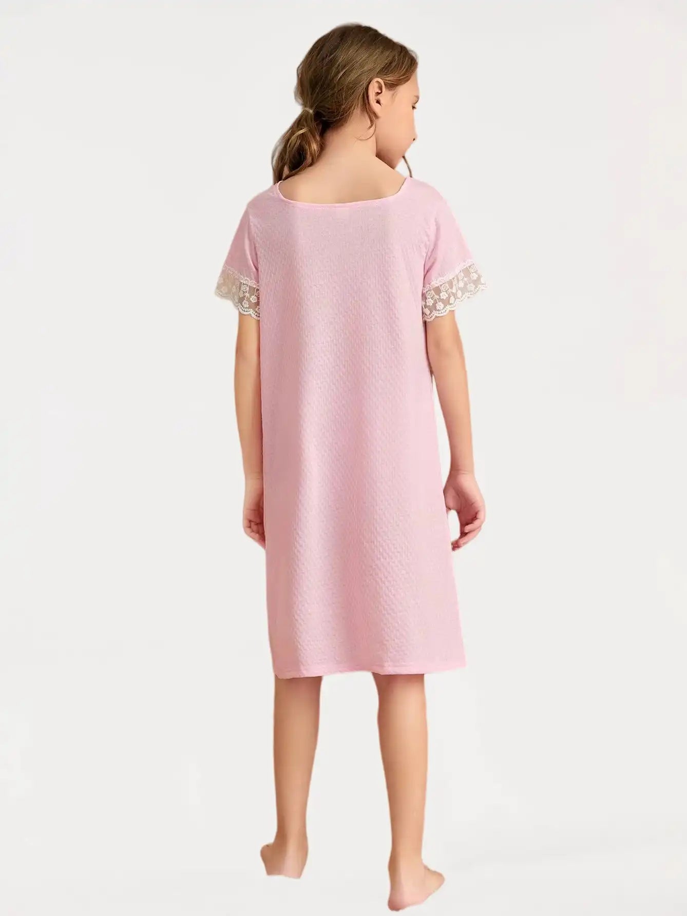 Girls Sleepwears Wholesale | Lace Nightgown Dress Wholesale Factory