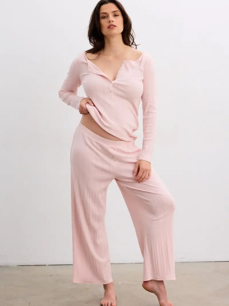 Women’s cotton pajama set – wholesale custom sleepwear for women, soft breathable cotton pajamas