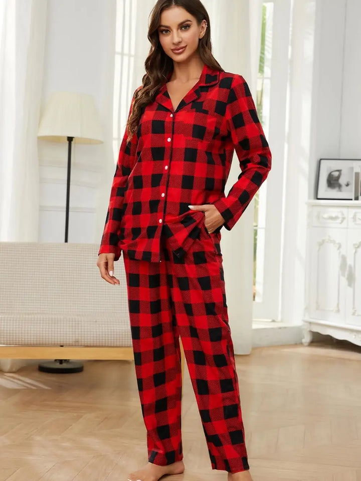 Winter Flannel Pajamas Set Wholesale Supplier