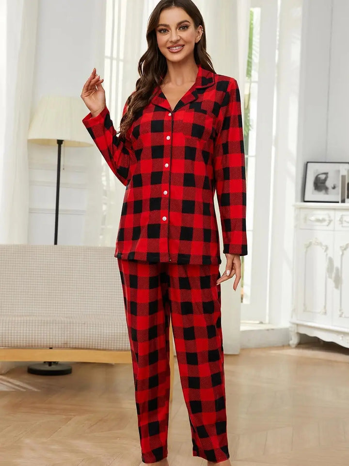 Bulk Winter Flannel Pajamas Set 