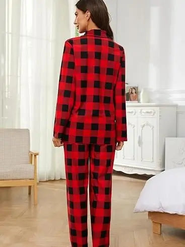 Winter Flannel Pajamas Set Wholesale manufacturer