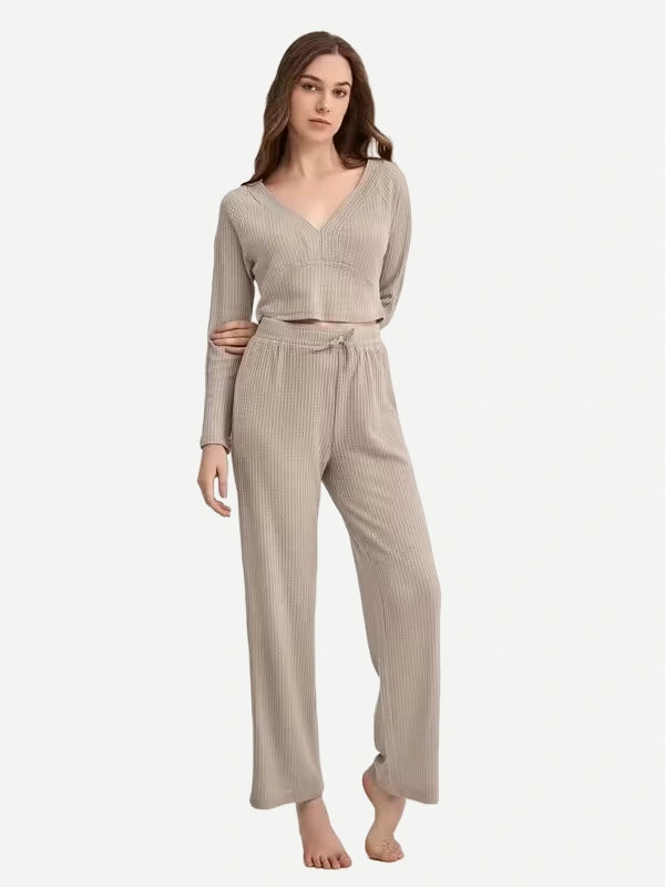 Women Waffle Loungewear Wholesale