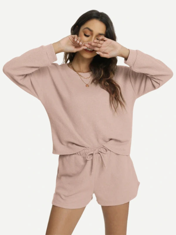 Wholesale Women Waffle Loungewear