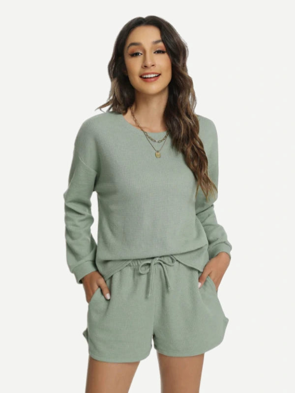 Wholesale Women Waffle Loungewear