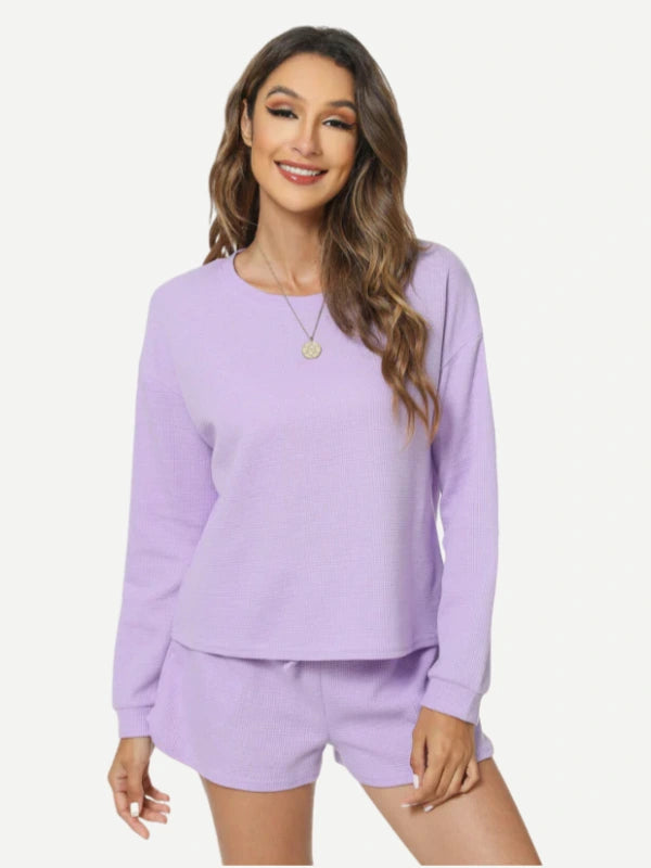 Wholesale Women Waffle Loungewear