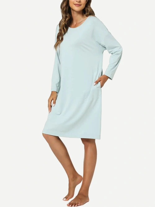 Bulk Buy Soft Bamboo Stretchy Long Sleeves Nightwear